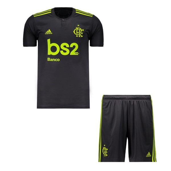 Camiseta Flamengo Tercera equipo Niños 2019-20 Verde Negro